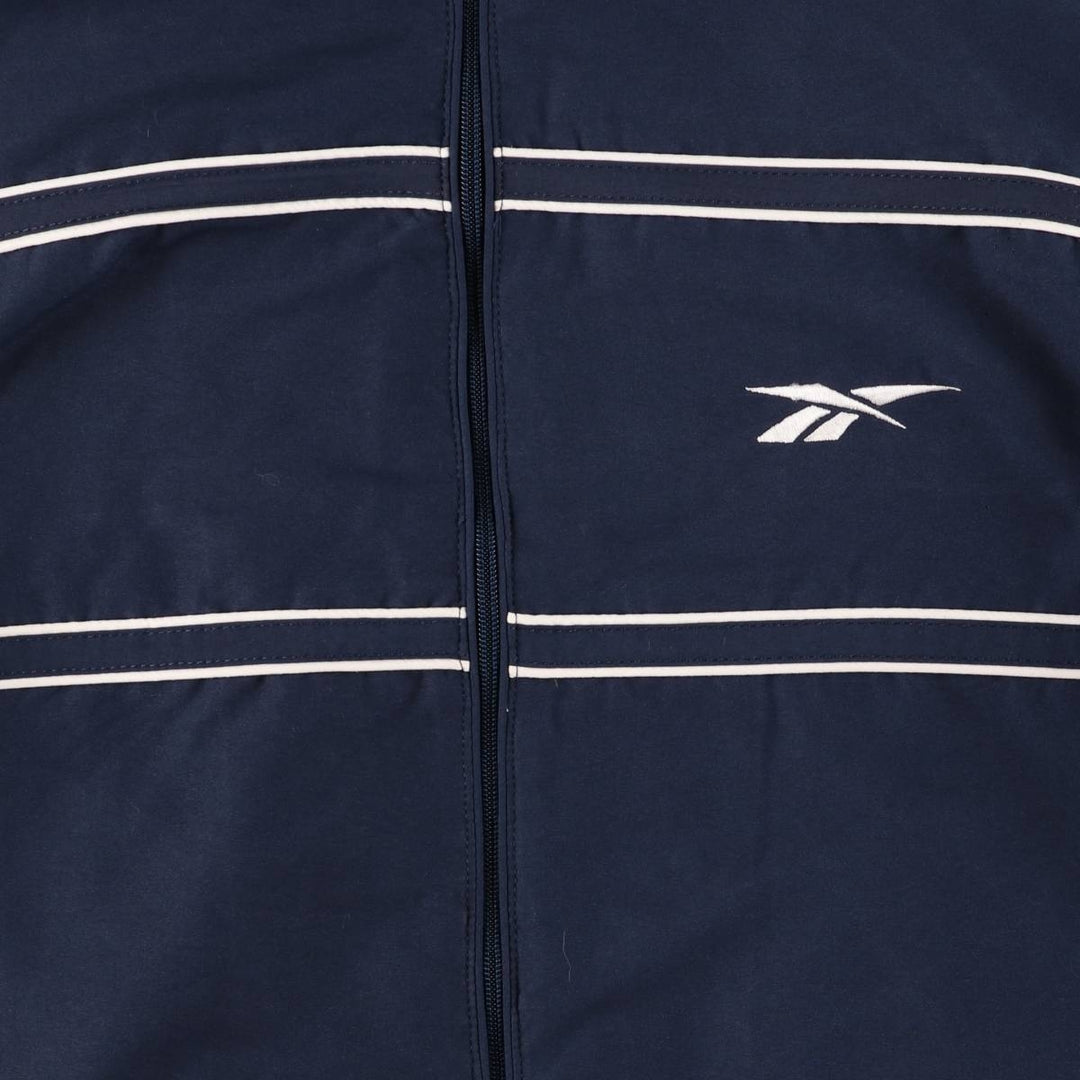 90'S Reebok Windbreaker, Men's Size Small, Vintage unclear navy blue type Vintage Second Hand