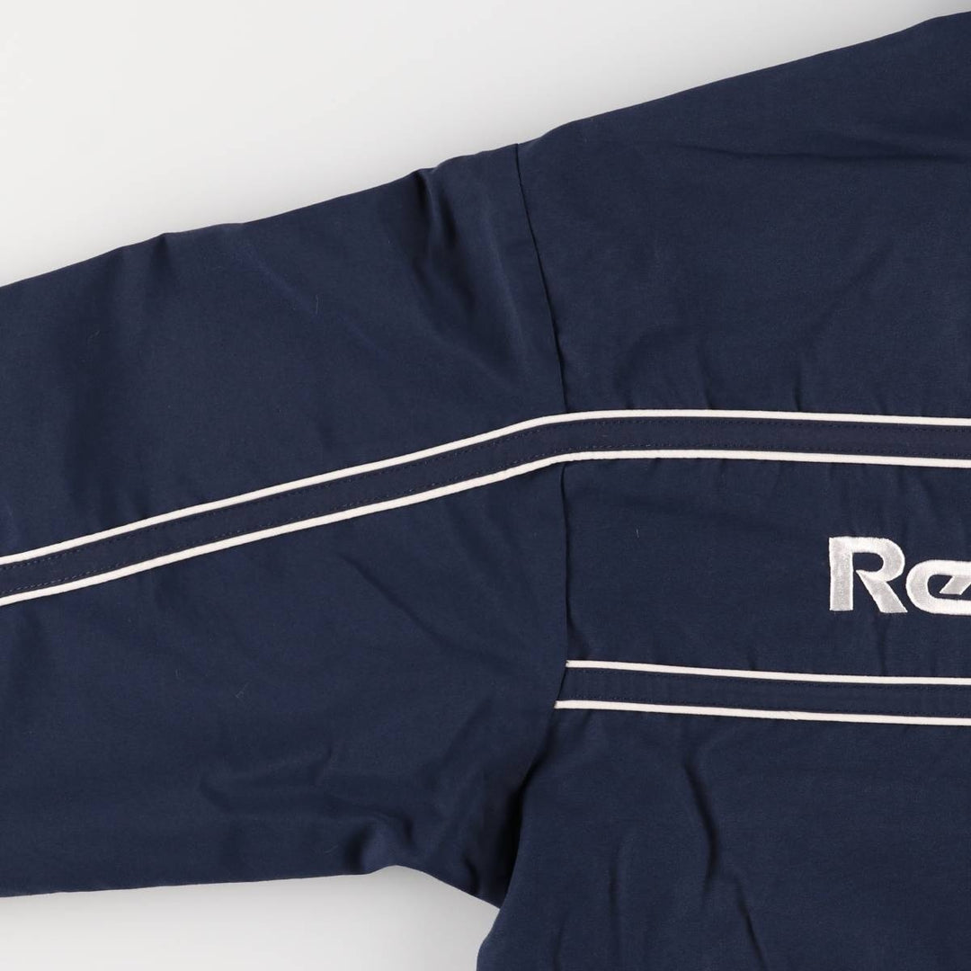 90'S Reebok Windbreaker, Men's Size Small, Vintage unclear navy blue type Vintage Second Hand