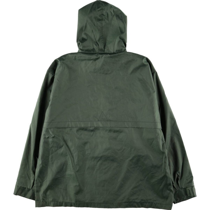 Champion Authentic Athletic Appahelo Hooded Windbreaker, Men's Size L cotton Green type dark green Vintage Second Hand