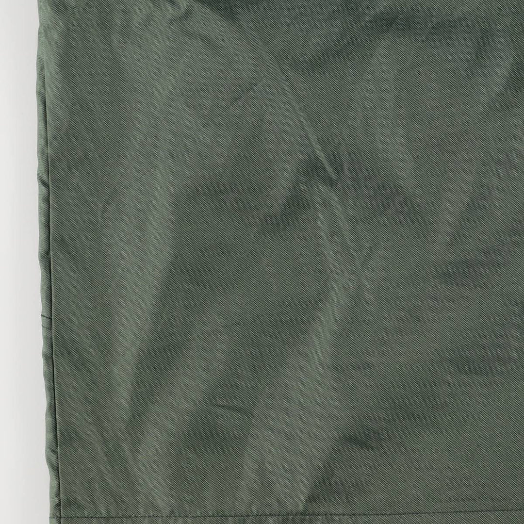 Champion Authentic Athletic Appahelo Hooded Windbreaker, Men's Size L cotton Green type dark green Vintage Second Hand