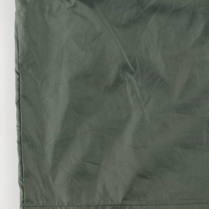 Champion Authentic Athletic Appahelo Hooded Windbreaker, Men's Size L cotton Green type dark green Vintage Second Hand