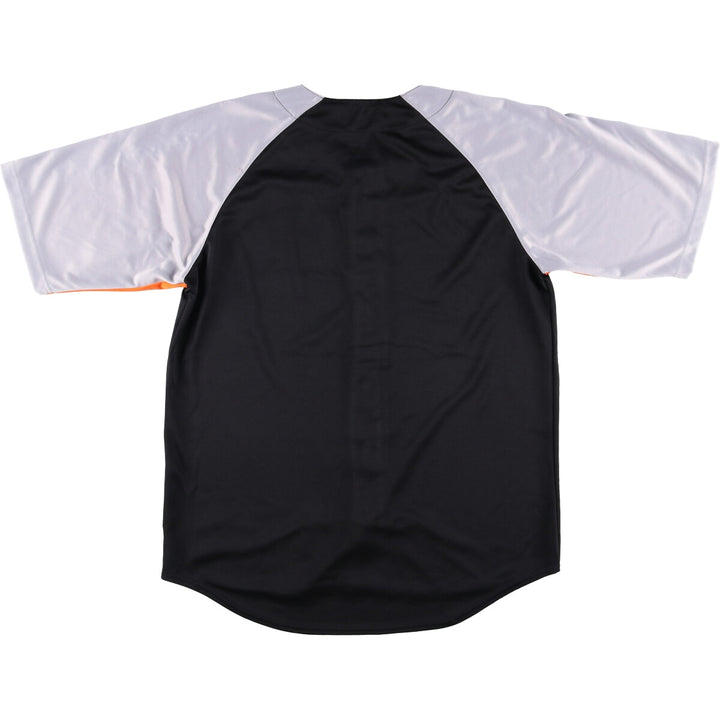 DYNASTY MLB SAN FRANCISCO GIANTS Game Shirt, Men's Size L polyester orange type Vintage Second Hand