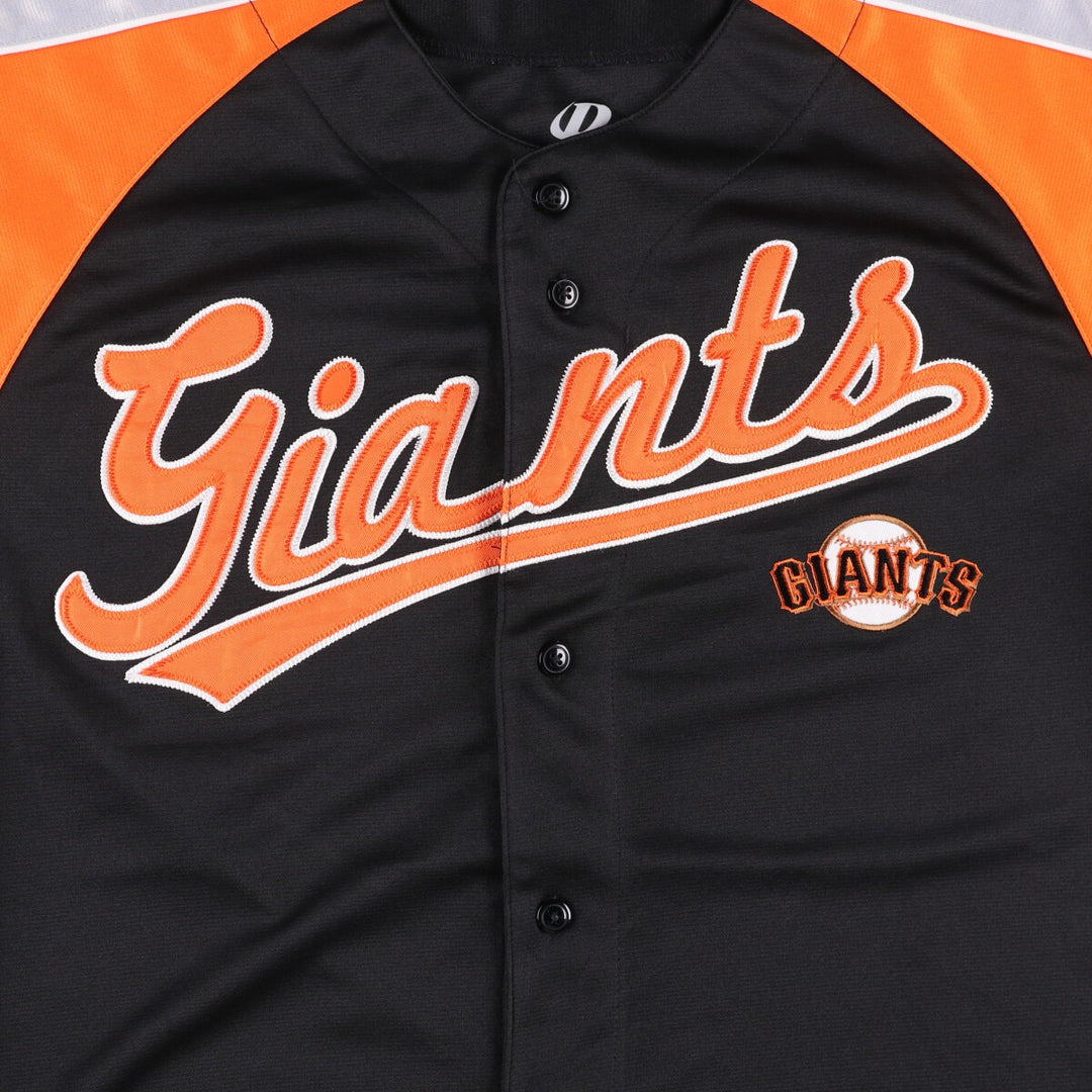 DYNASTY MLB SAN FRANCISCO GIANTS Game Shirt, Men's Size L polyester orange type Vintage Second Hand