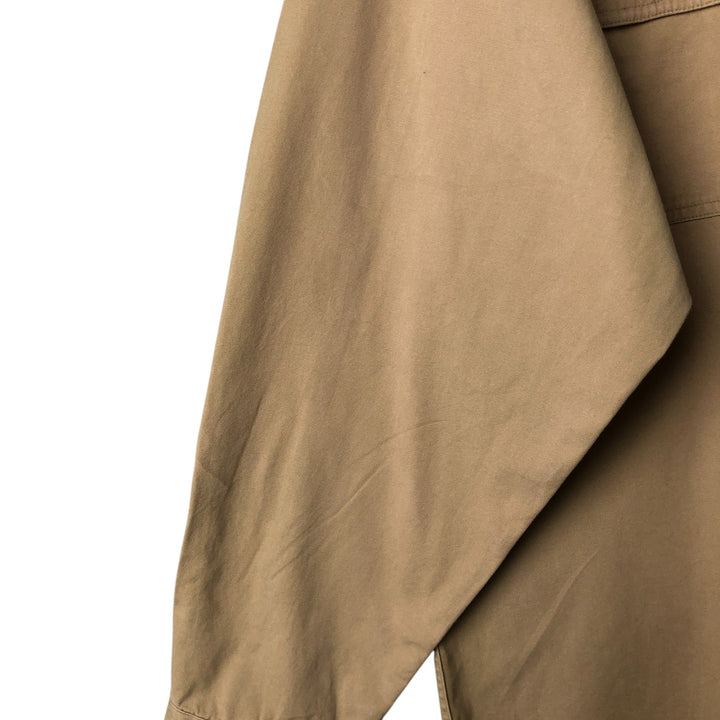 90'S GAP Vintage Long Sleeve Cotton Shirt, Men's XL cotton Beige type Vintage Second Hand