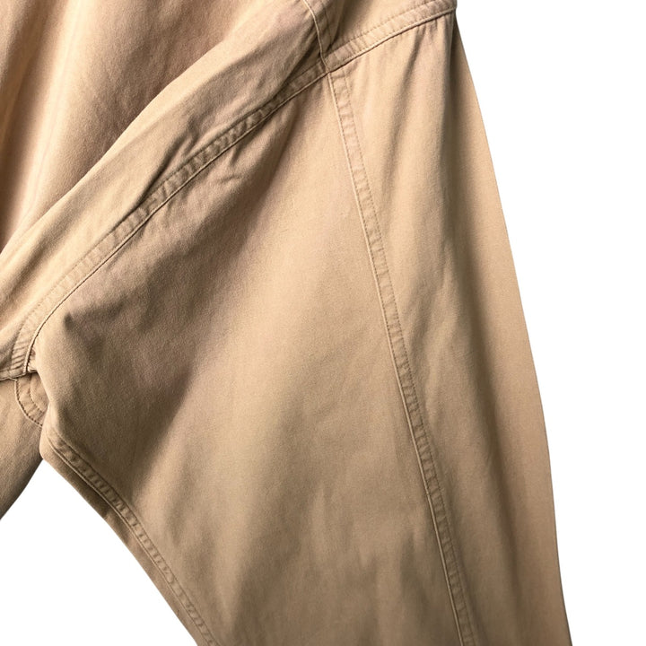 90'S GAP Vintage Long Sleeve Cotton Shirt, Men's XL cotton Beige type Vintage Second Hand