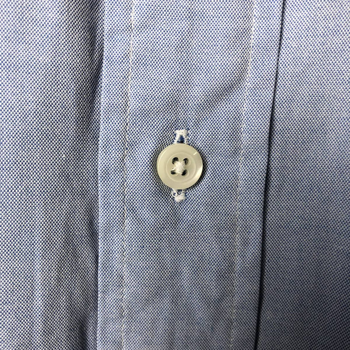 Vintage Brooks Brothers long-sleeved button-down shirt, made in the USA, men's size XL cotton Blue type light blue Vintage Second Hand