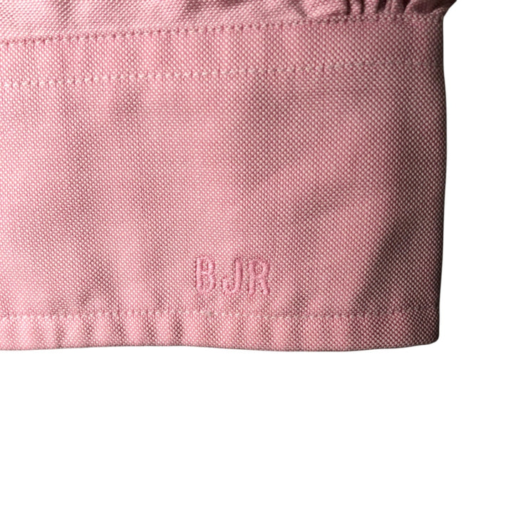 Vintage 1980s-1990'S Brooks Brothers Est. 1818 long-sleeved button-down shirt, Made in USA, Men's Size L Supima Cotton pink type Vintage Second Hand