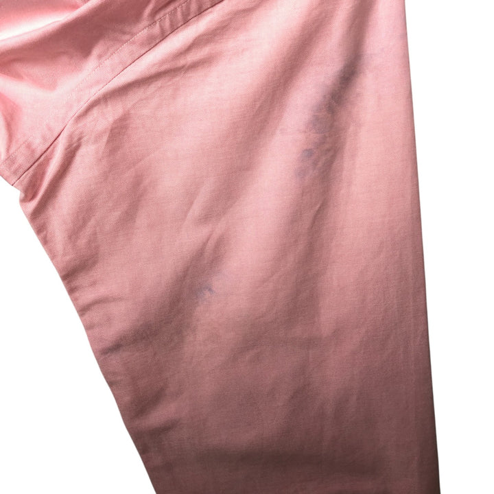 Vintage 1980s-1990'S Brooks Brothers Est. 1818 long-sleeved button-down shirt, Made in USA, Men's Size L Supima Cotton pink type Vintage Second Hand