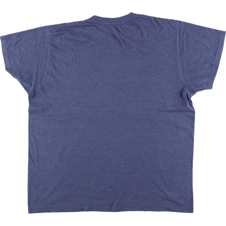 NIRVANA Nirvana Band T-shirt, Band T, Men's L size cotton blue type Vintage Second Hand