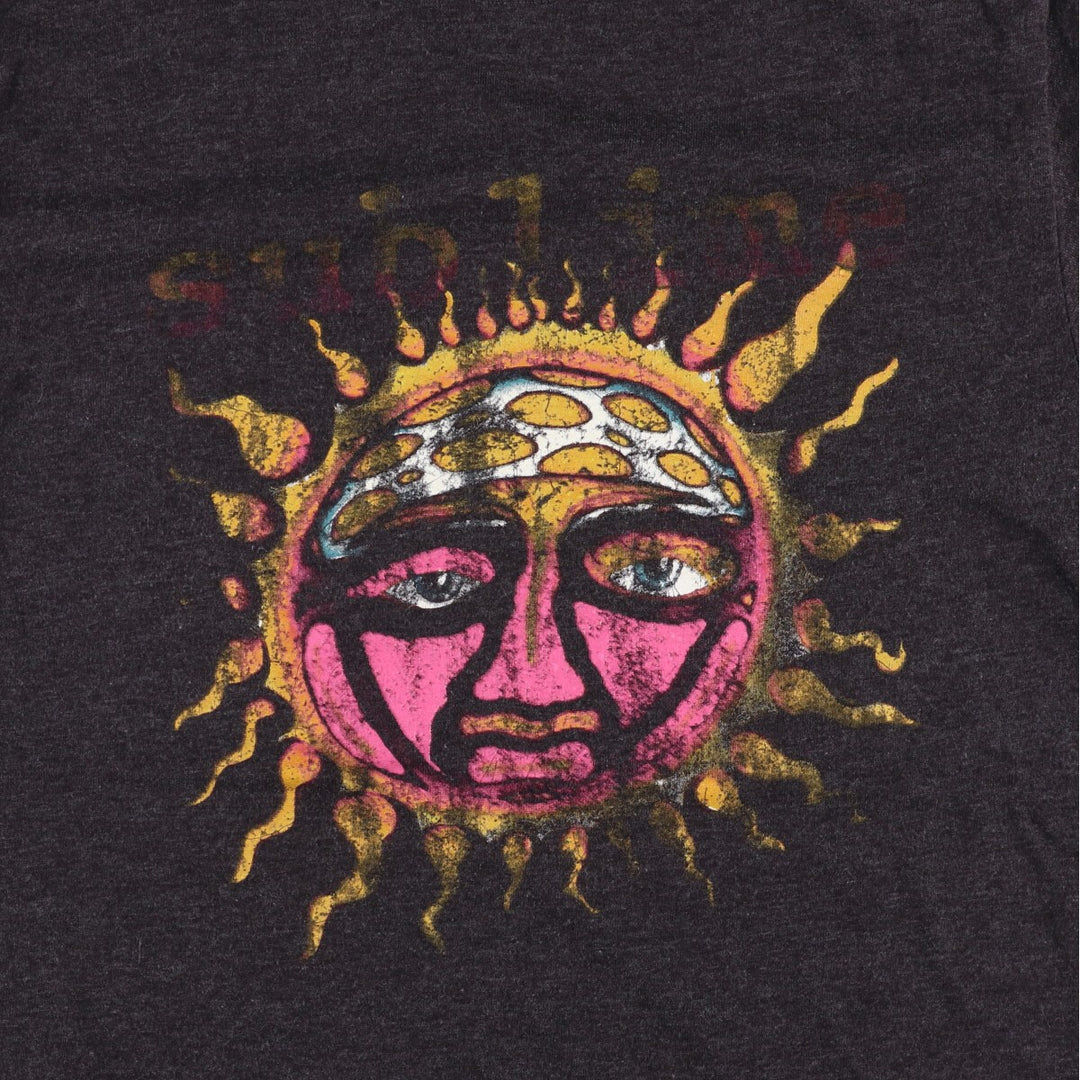 SUBLIME Band T-shirt, Men's L size cotton black type Vintage Second Hand