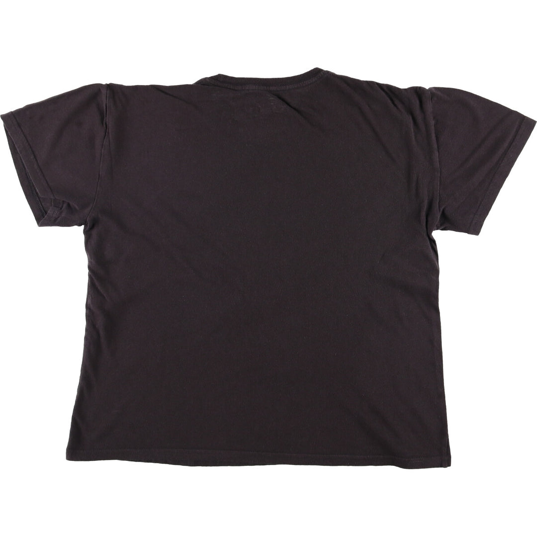 THE ROLLING STONES Band T-shirt, Men's XL size cotton black type Vintage Second Hand