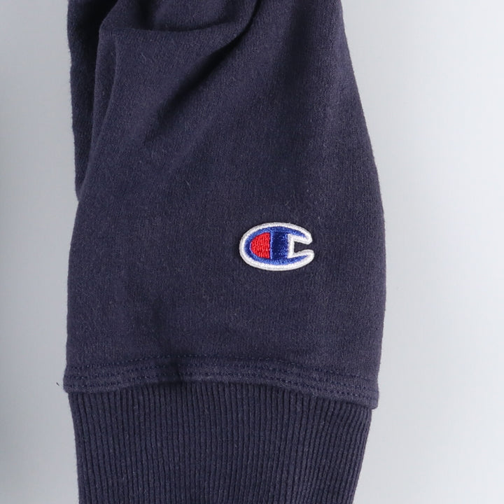 Champion Authentic Athleticwear Sweat Full Zip Hoodie, Men's Size L cotton navy blue type Vintage Second Hand