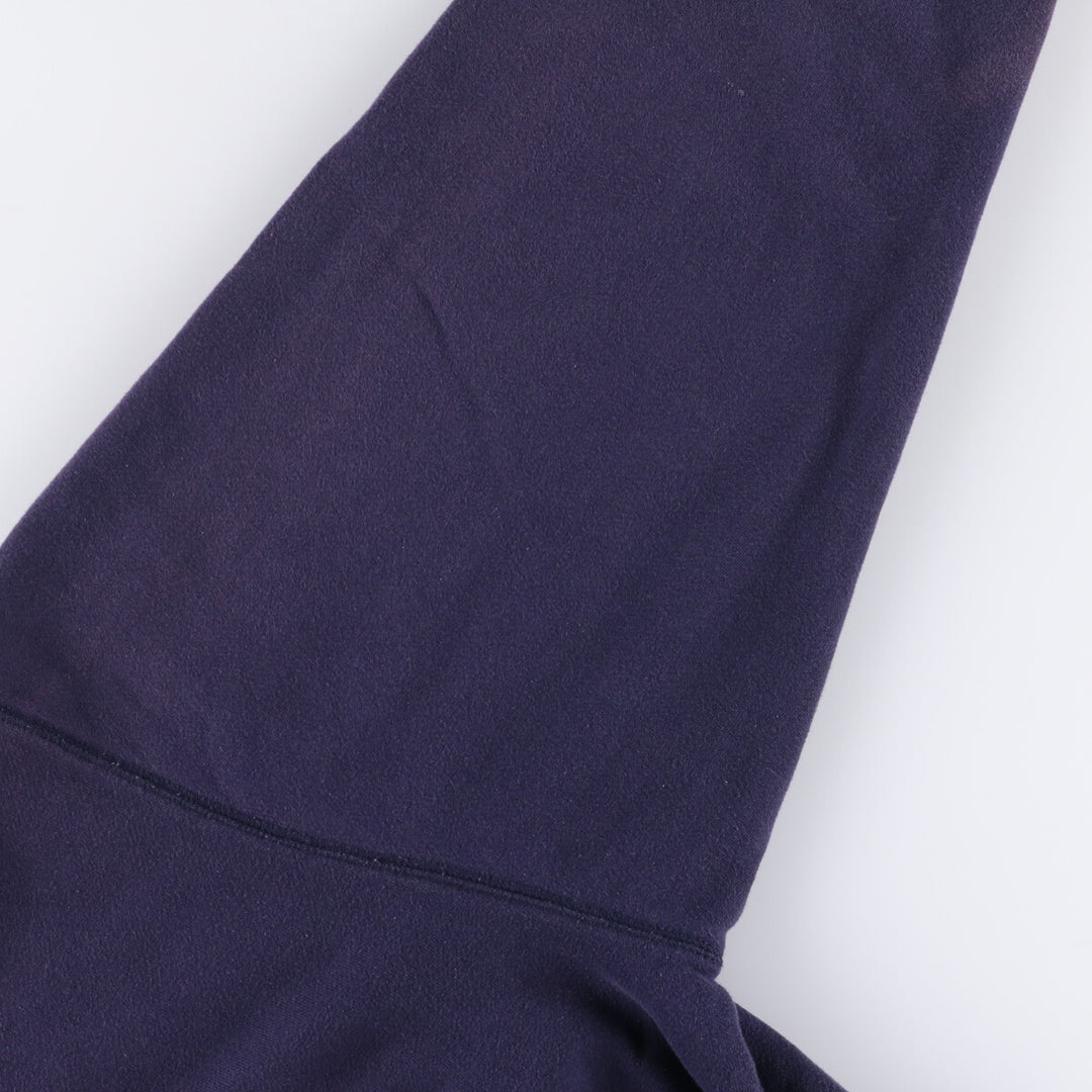 2000s~ Reebok Sweatshirt Full Zip Hoodie Men's XL cotton navy blue type Vintage Second Hand