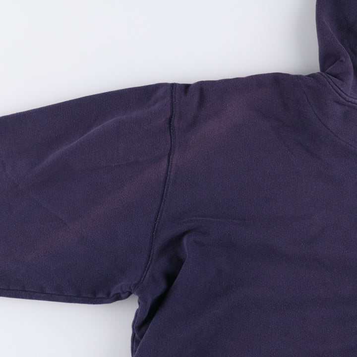 2000s~ Reebok Sweatshirt Full Zip Hoodie Men's XL cotton navy blue type Vintage Second Hand