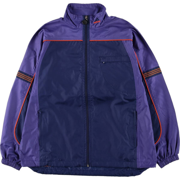 90'S adidas Packable Windbreaker, Men's Size Medium polyester purple type Vintage Second Hand