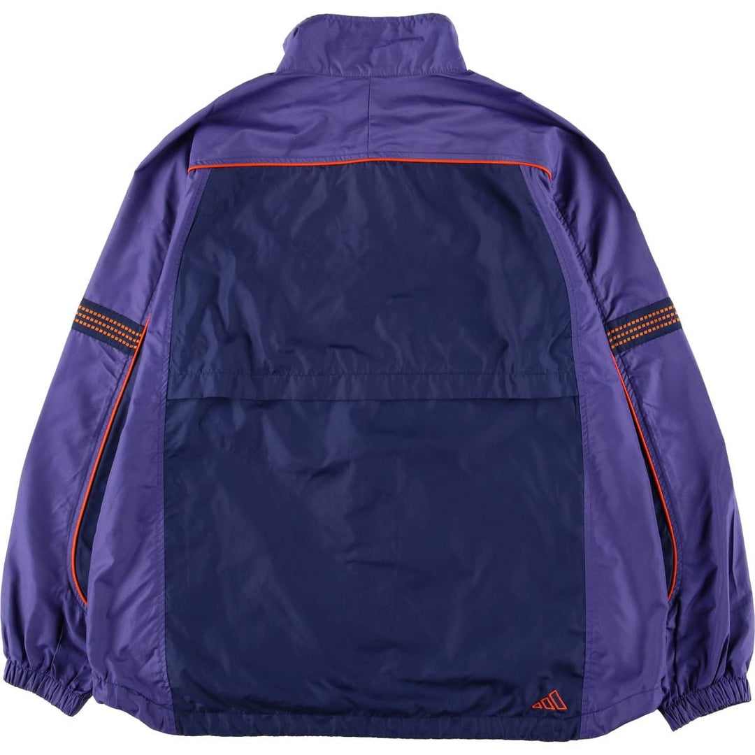 90'S adidas Packable Windbreaker, Men's Size Medium polyester purple type Vintage Second Hand
