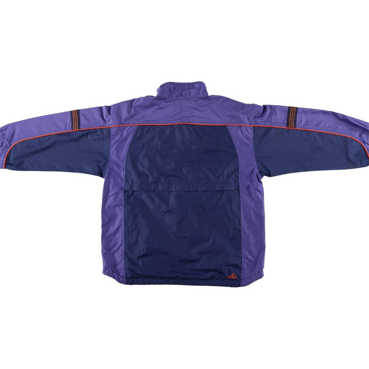 90'S adidas Packable Windbreaker, Men's Size Medium polyester purple type Vintage Second Hand