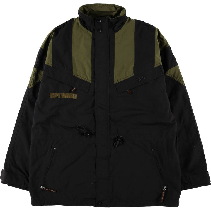 90'S Adidas nylon jacket, men's size M Nylon black type Vintage Second Hand