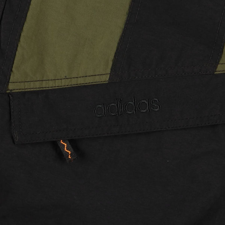 90'S Adidas nylon jacket, men's size M Nylon black type Vintage Second Hand