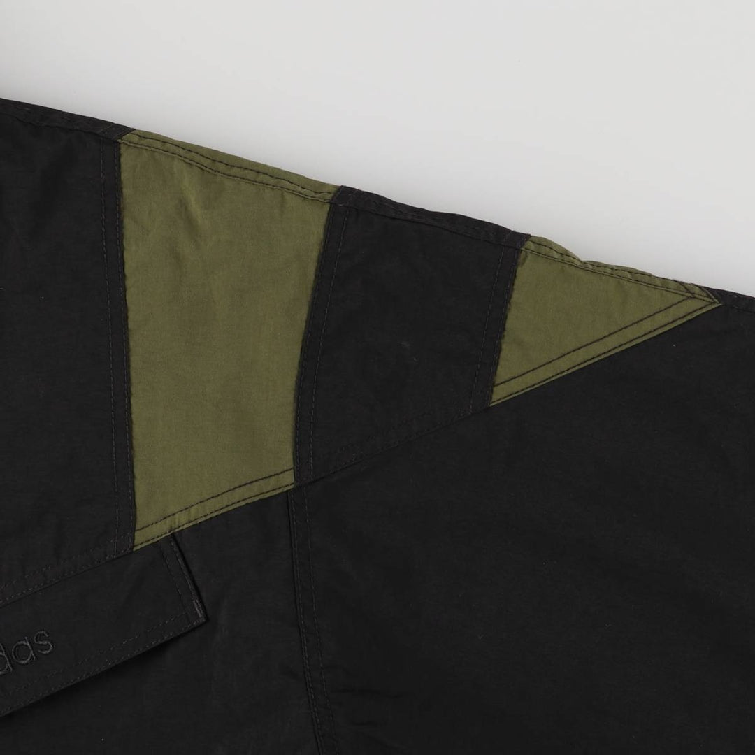 90'S Adidas nylon jacket, men's size M Nylon black type Vintage Second Hand