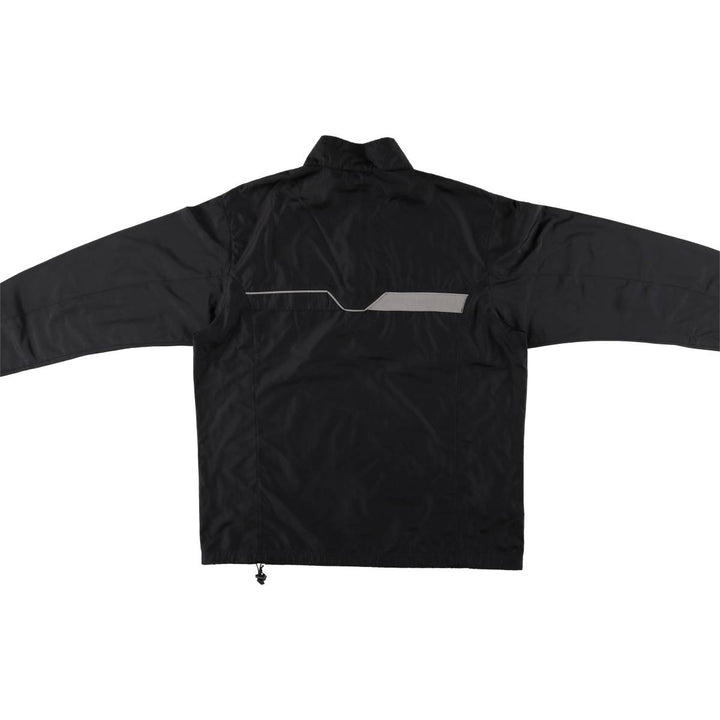 Vintage 90'S Nike Half-Zip Windbreaker, Men's XL polyester black type Vintage Second Hand