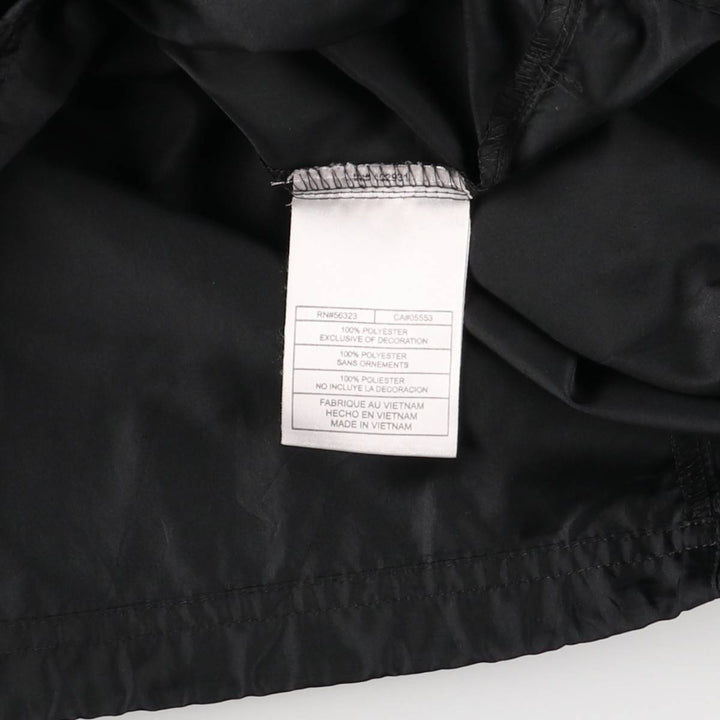 Vintage 90'S Nike Half-Zip Windbreaker, Men's XL polyester black type Vintage Second Hand