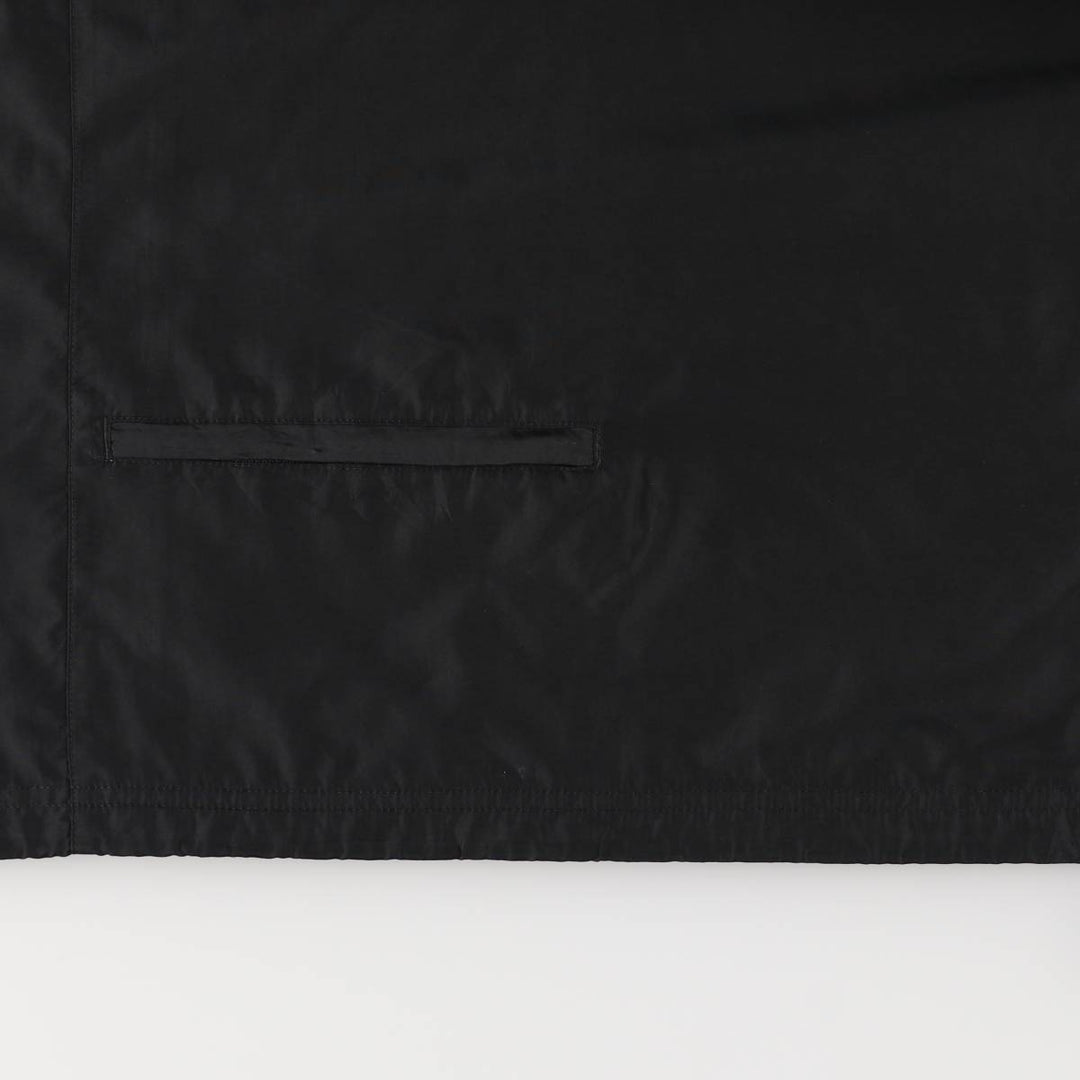 Vintage 90'S Nike Half-Zip Windbreaker, Men's XL polyester black type Vintage Second Hand