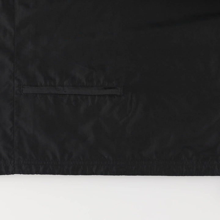 Vintage 90'S Nike Half-Zip Windbreaker, Men's XL polyester black type Vintage Second Hand