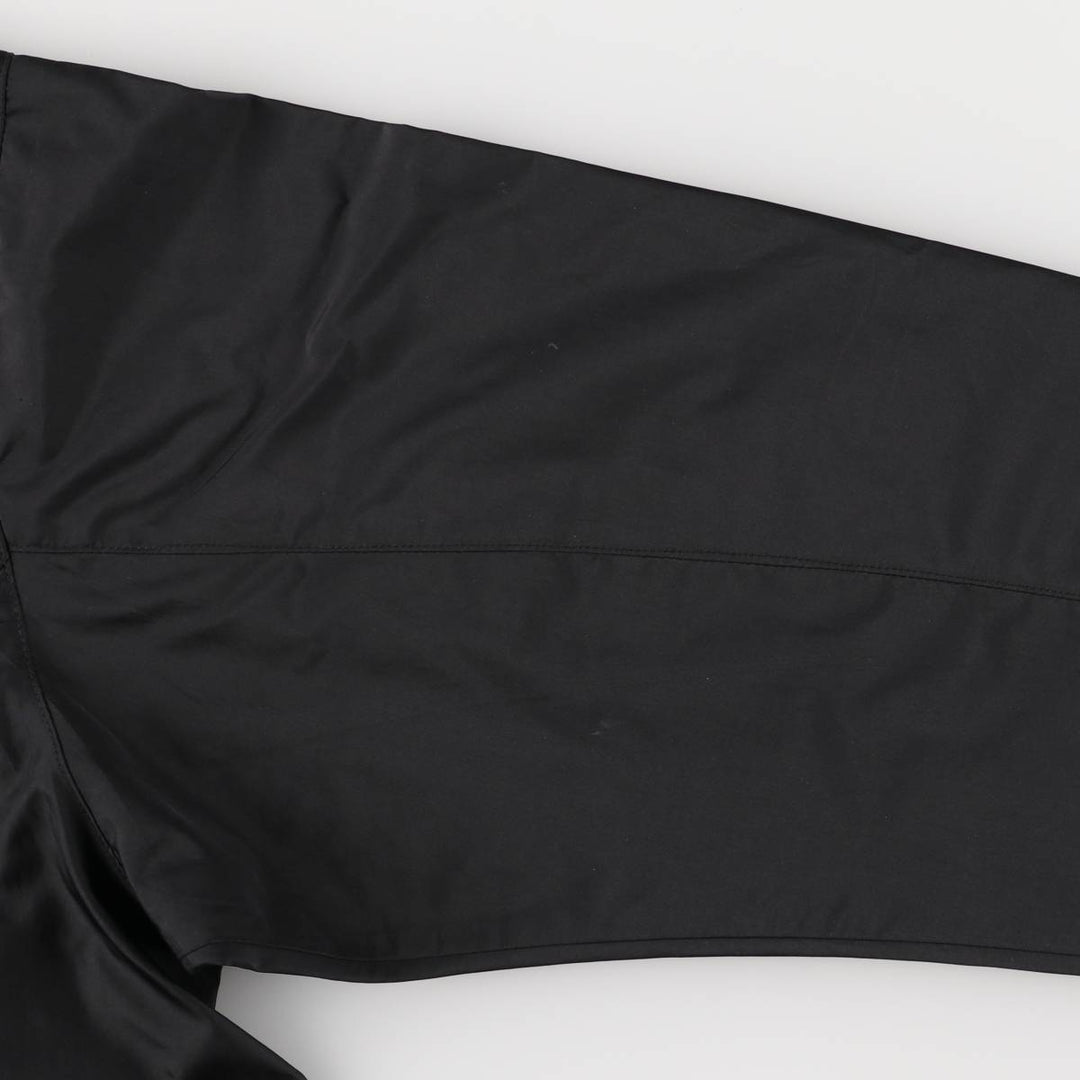 Vintage 90'S Nike Half-Zip Windbreaker, Men's XL polyester black type Vintage Second Hand