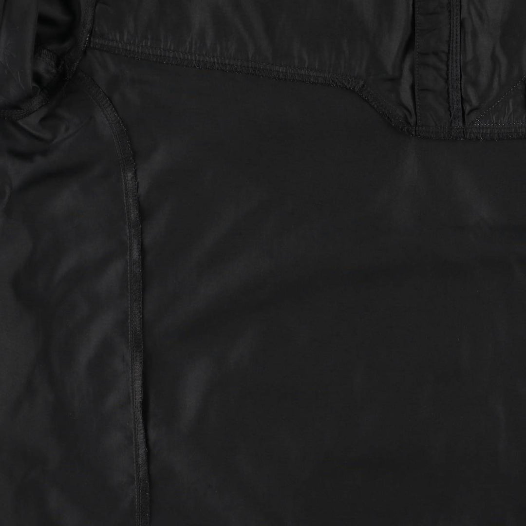 Vintage 90'S Nike Half-Zip Windbreaker, Men's XL polyester black type Vintage Second Hand