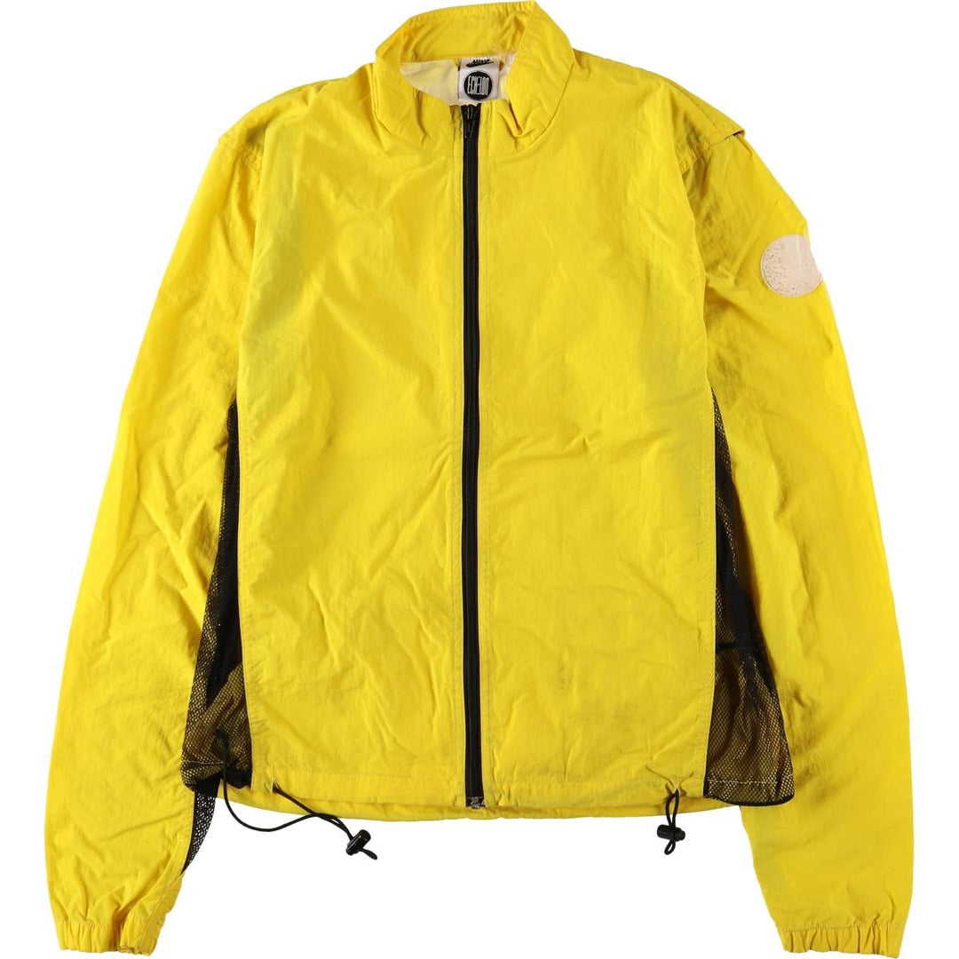Vintage 90'S Nike Echelon Packable Windbreaker, Men's Size Medium unclear yellow type Vintage Second Hand