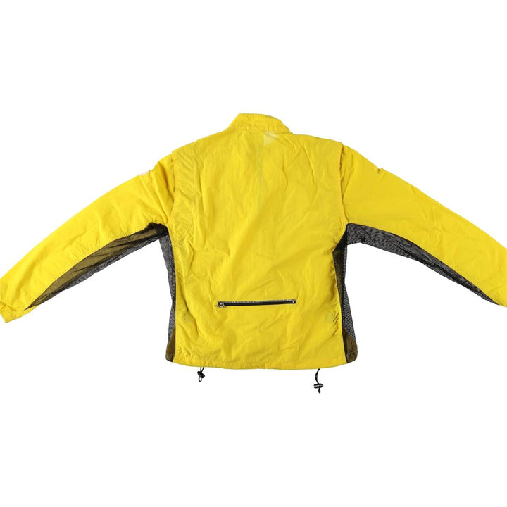 Vintage 90'S Nike Echelon Packable Windbreaker, Men's Size Medium unclear yellow type Vintage Second Hand