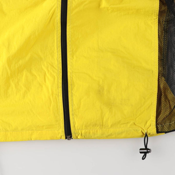 Vintage 90'S Nike Echelon Packable Windbreaker, Men's Size Medium unclear yellow type Vintage Second Hand