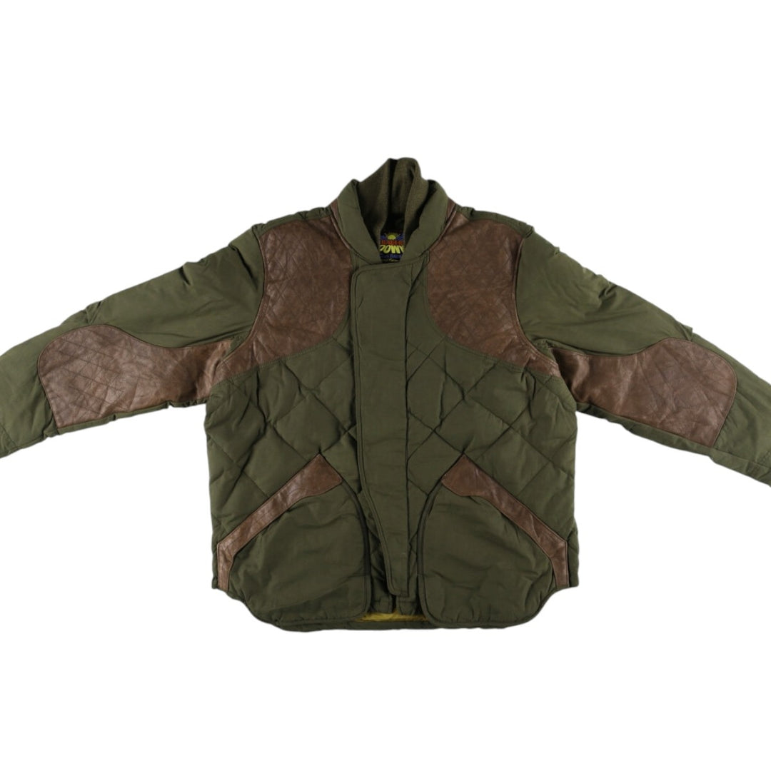 Eddie Bauer Sunrise Tag Replica 550 Fill Power Goose Down Jacket, Men's XL cotton Khaki type Vintage Second Hand