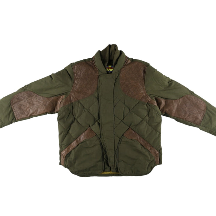 Eddie Bauer Sunrise Tag Replica 550 Fill Power Goose Down Jacket, Men's XL cotton Khaki type Vintage Second Hand