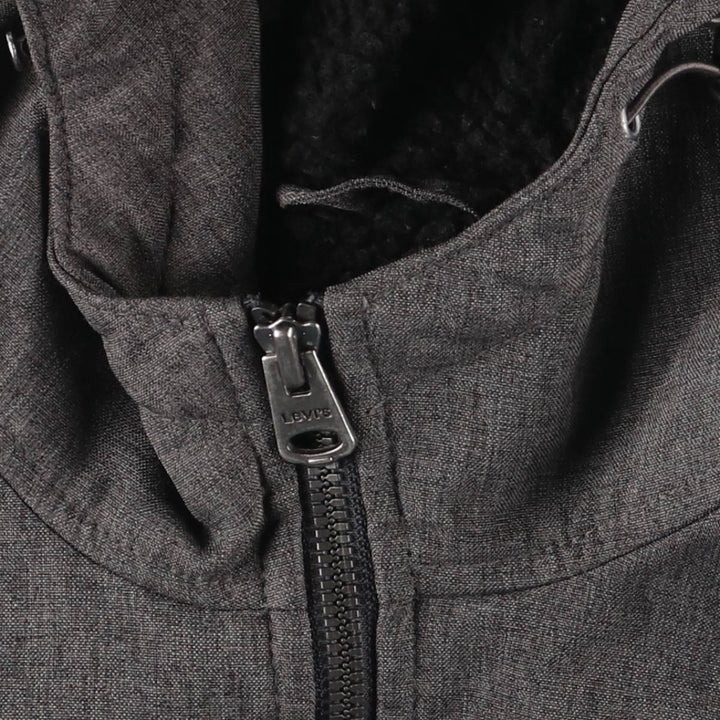 Levi's hooded windbreaker, men's size M (approx.) polyester gray type Vintage Second Hand