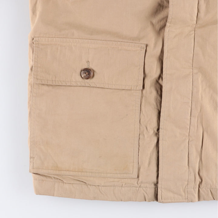 Ralph Lauren POLO by Ralph Lauren padded puffer jacket, men's size S cotton Beige type Vintage Second Hand