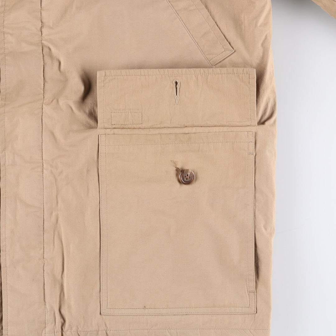 Ralph Lauren POLO by Ralph Lauren padded puffer jacket, men's size S cotton Beige type Vintage Second Hand