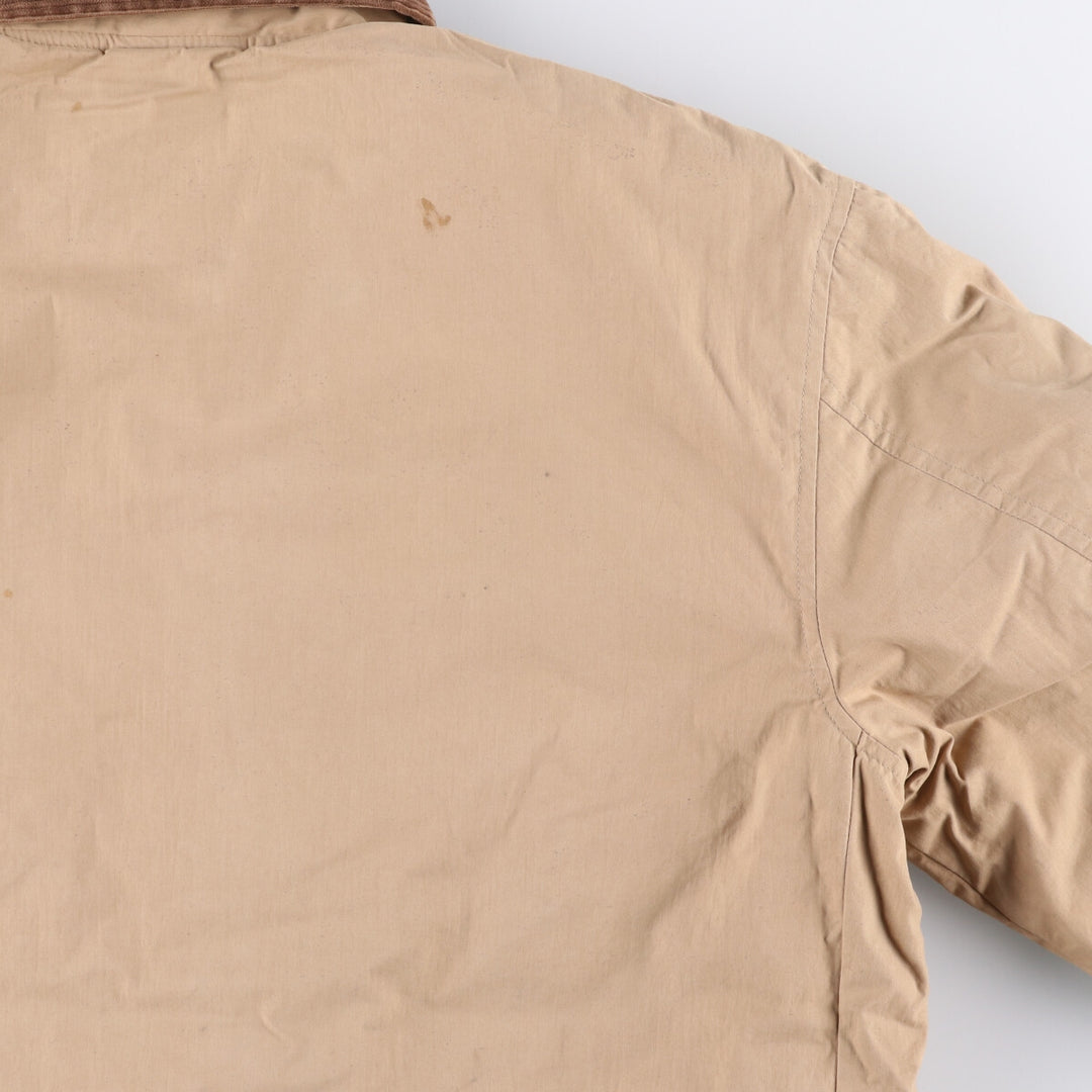 Ralph Lauren POLO by Ralph Lauren padded puffer jacket, men's size S cotton Beige type Vintage Second Hand