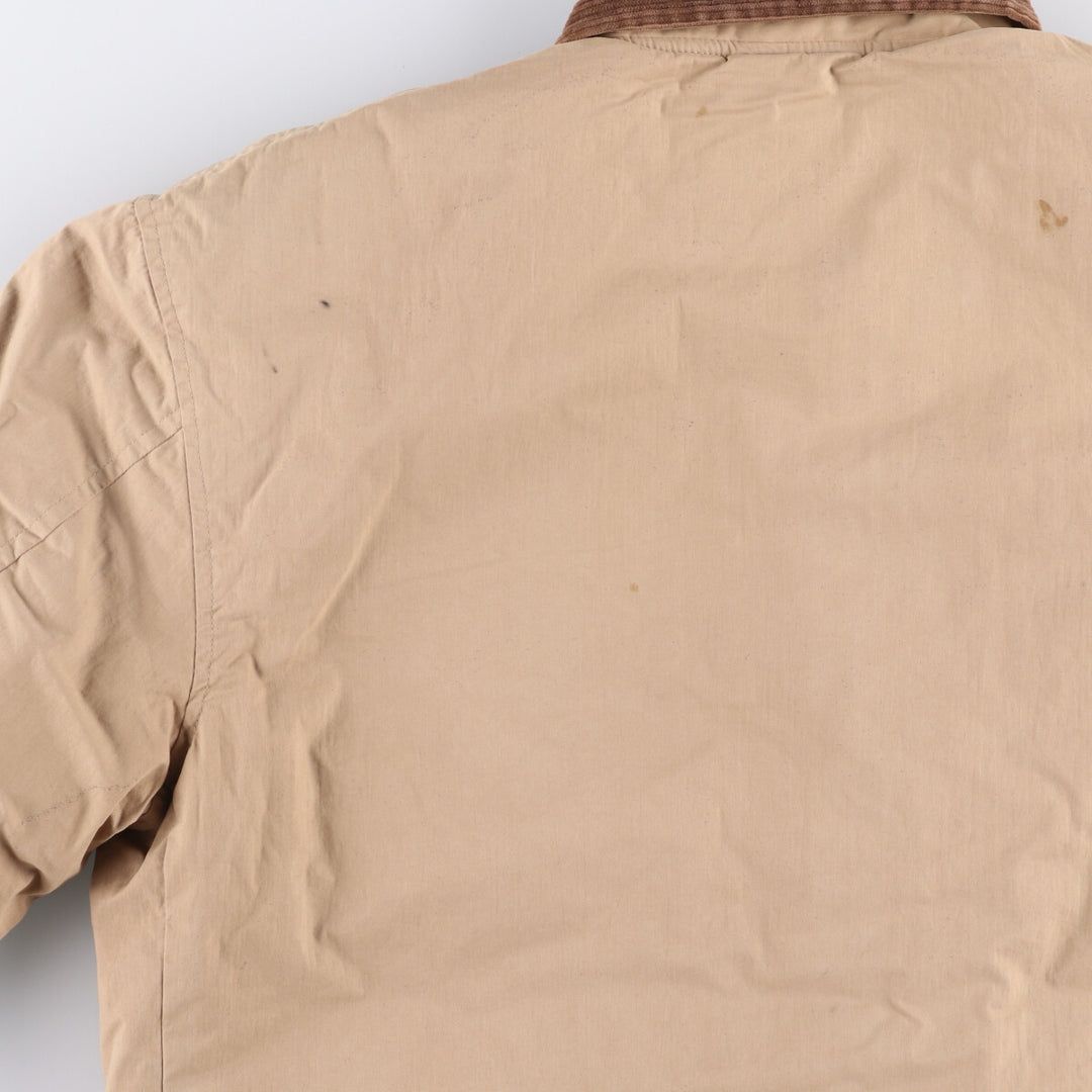 Ralph Lauren POLO by Ralph Lauren padded puffer jacket, men's size S cotton Beige type Vintage Second Hand