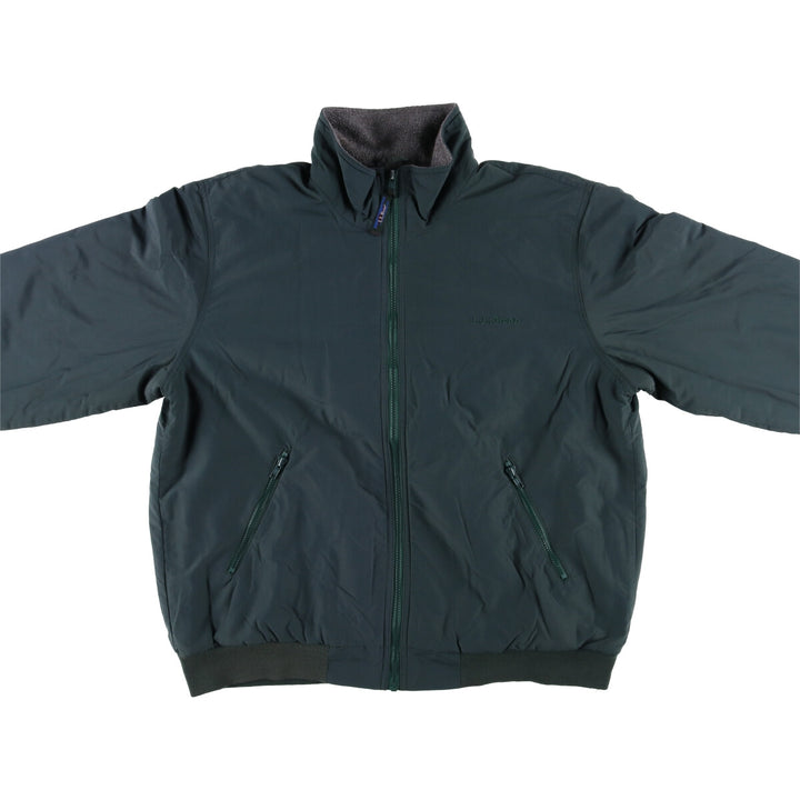 1990'S LLBean Warm-up Jacket, Men's XL, Vintage Padded Puffer Jacket unclear Khaki type Vintage Second Hand