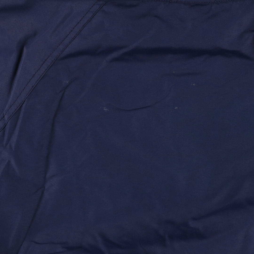 Vintage 70s-80'S LL Bean Thinsulate Padded Anorak Parka Puffer Jacket, Made in USA, Women's Size L Nylon navy blue type Vintage Second Hand