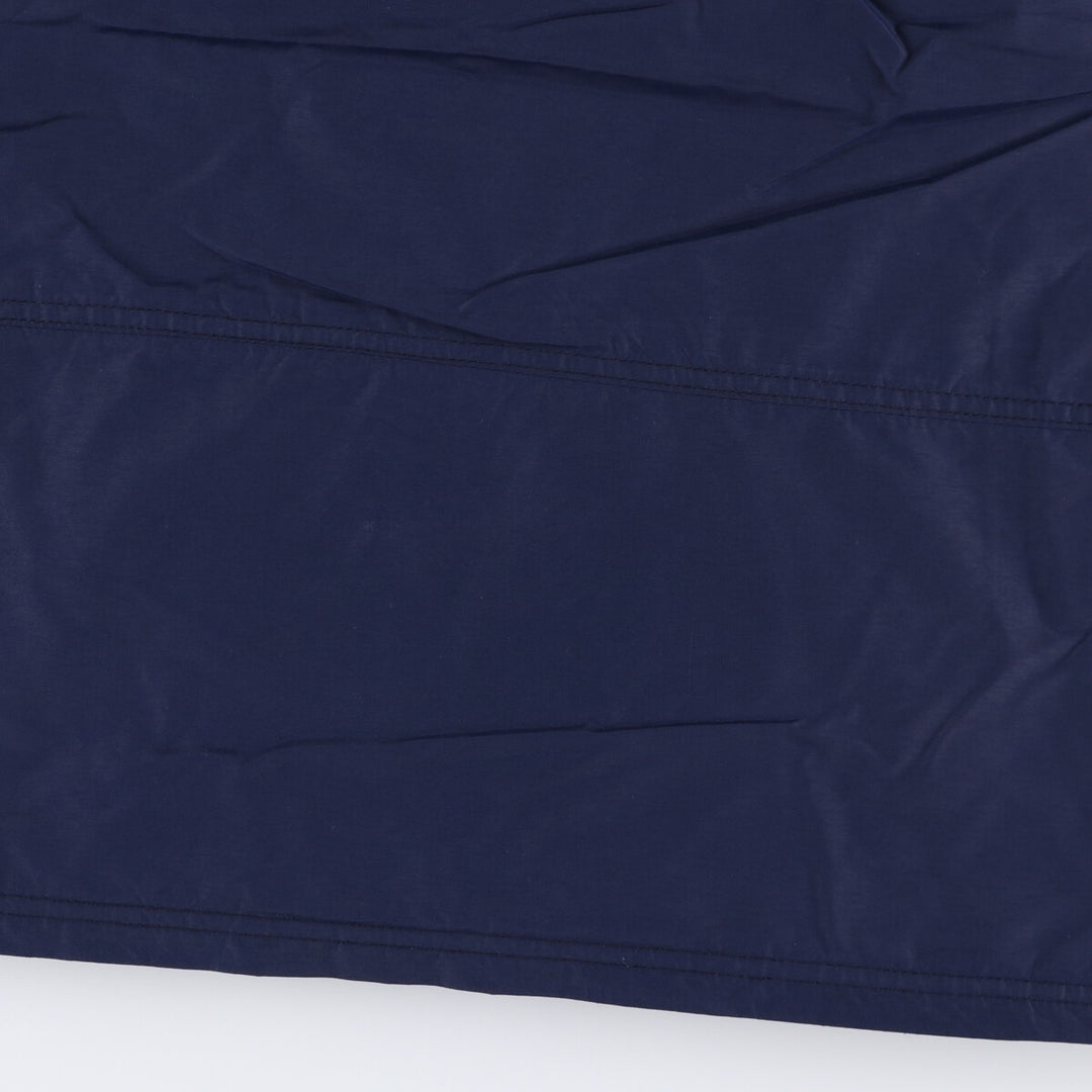 Vintage 70s-80'S LL Bean Thinsulate Padded Anorak Parka Puffer Jacket, Made in USA, Women's Size L Nylon navy blue type Vintage Second Hand