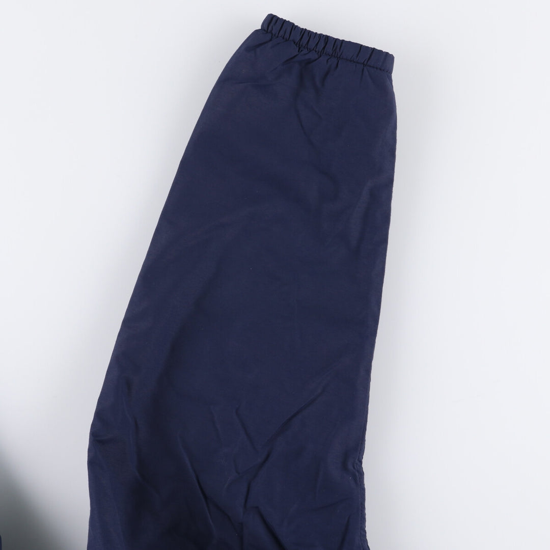 Vintage 70s-80'S LL Bean Thinsulate Padded Anorak Parka Puffer Jacket, Made in USA, Women's Size L Nylon navy blue type Vintage Second Hand