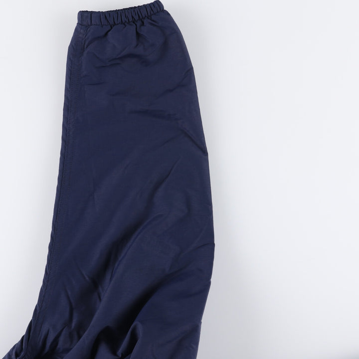 Vintage 70s-80'S LL Bean Thinsulate Padded Anorak Parka Puffer Jacket, Made in USA, Women's Size L Nylon navy blue type Vintage Second Hand