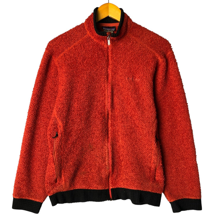 2000'S Patagonia Regulator R3 Fleece Jacket (29790F6), Men's Medium polyester orange type Vintage Second Hand