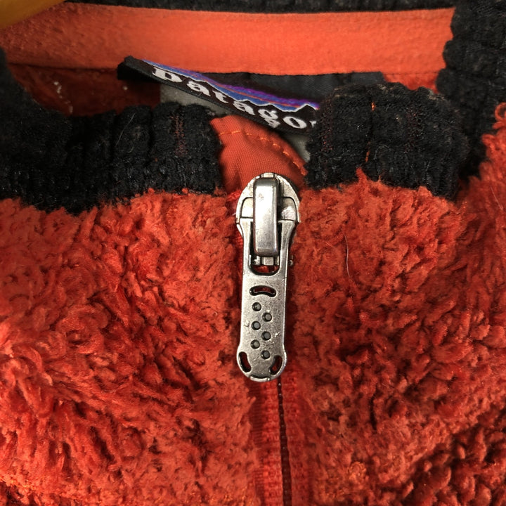 2000'S Patagonia Regulator R3 Fleece Jacket (29790F6), Men's Medium polyester orange type Vintage Second Hand