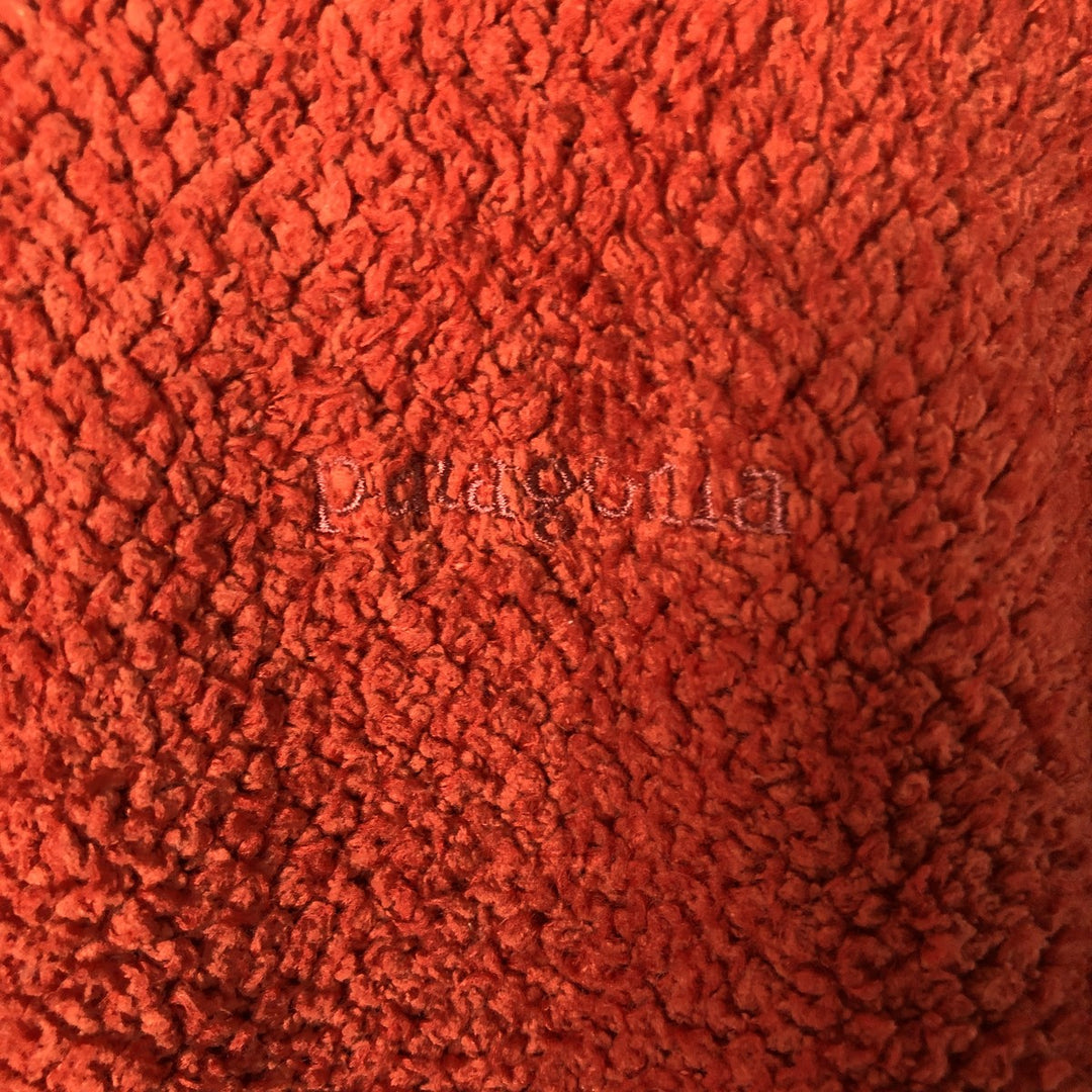 2000'S Patagonia Regulator R3 Fleece Jacket (29790F6), Men's Medium polyester orange type Vintage Second Hand