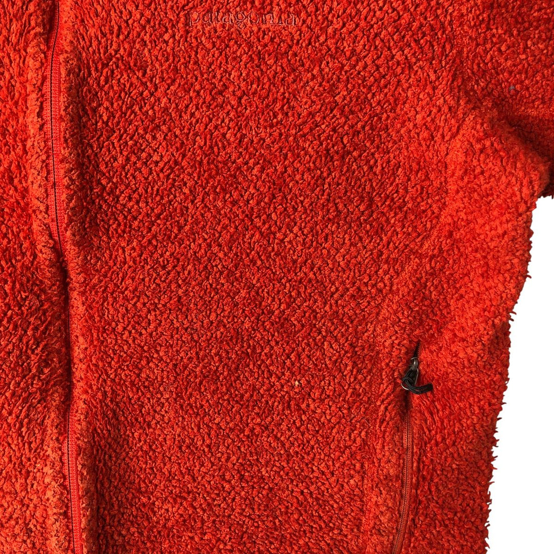 2000'S Patagonia Regulator R3 Fleece Jacket (29790F6), Men's Medium polyester orange type Vintage Second Hand