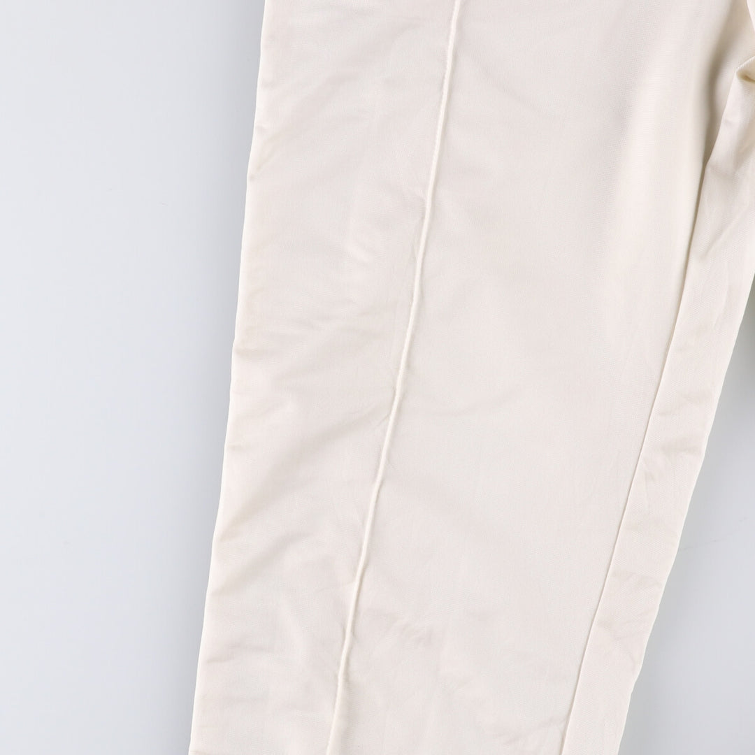90s-00'S Kappa Track Pants, Men's Size L polyester pale white type Vintage Second Hand